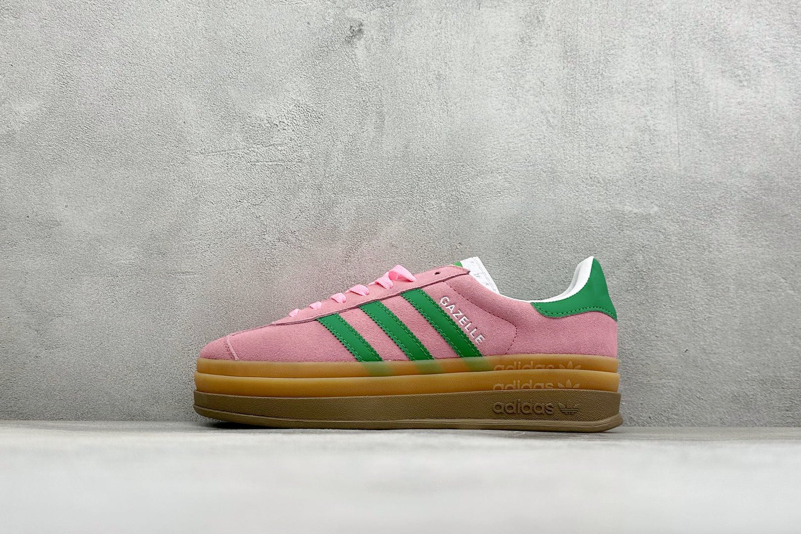 CS福利 Adidas Originals Gazelle Bold 三叶草厚底休闲防滑耐磨低帮板鞋 #原厂原数据版型 CS福利 Adidas Originals Gazelle Bold 三叶草厚底休闲防滑耐磨低帮板鞋 #原厂原数据版型