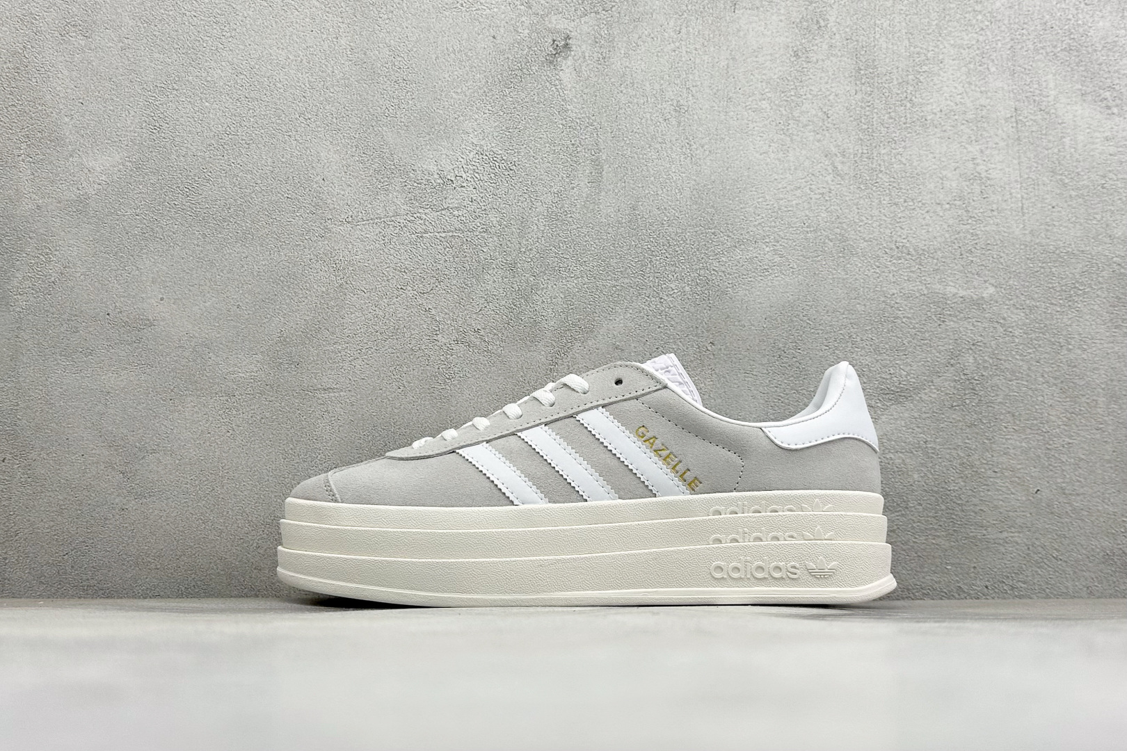 CS福利 Adidas Originals Gazelle Bold 三叶草厚底休闲防滑耐磨低帮板鞋 #原厂原数据版型 CS福利 Adidas Originals Gazelle Bold 三叶草厚底休闲防滑耐磨低帮板鞋 #原厂原数据版型