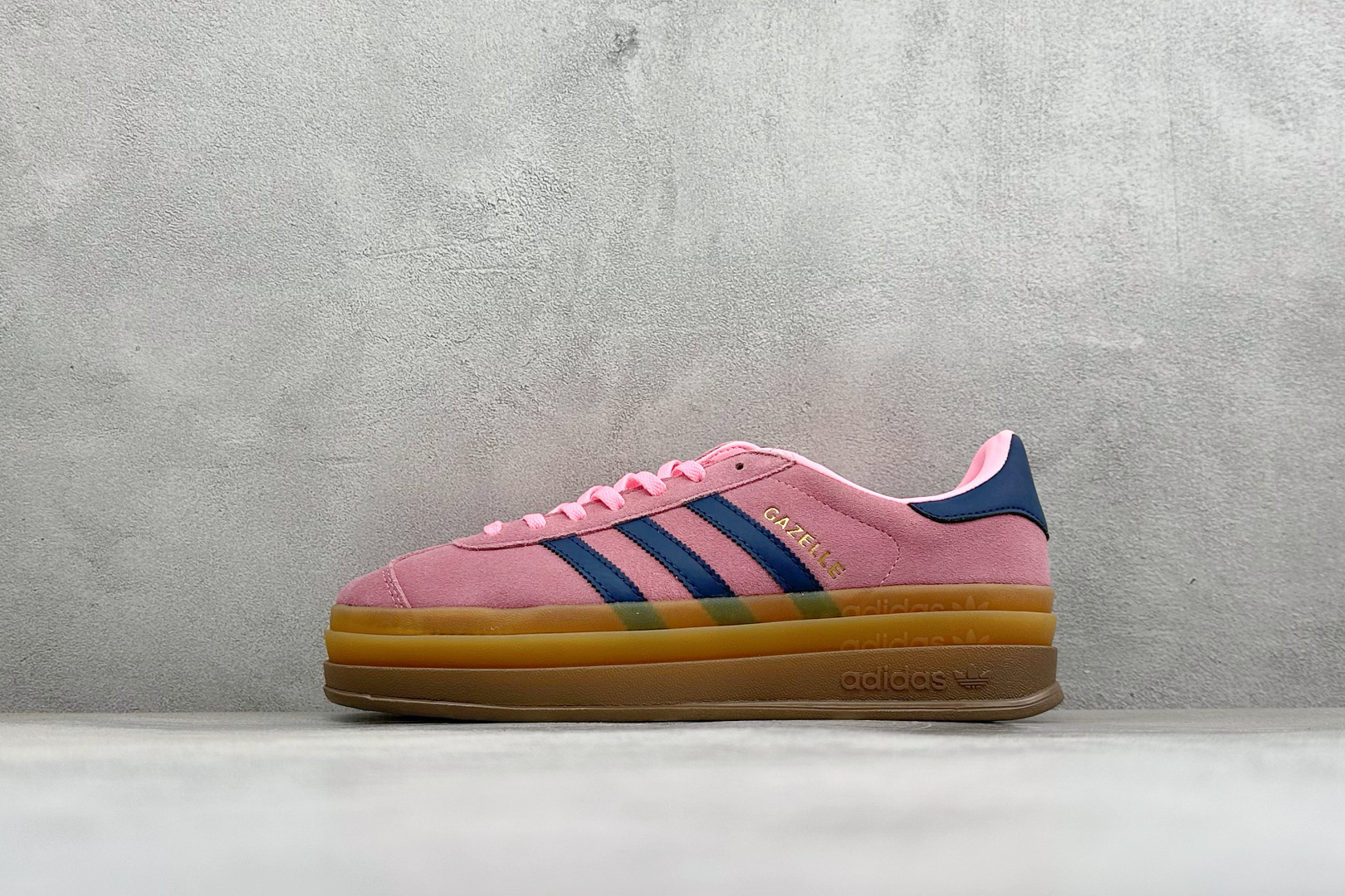 CS福利 Adidas Originals Gazelle Bold 三叶草厚底休闲防滑耐磨低帮板鞋 #原厂原数据版型 CS福利 Adidas Originals Gazelle Bold 三叶草厚底休闲防滑耐磨低帮板鞋 #原厂原数据版型
