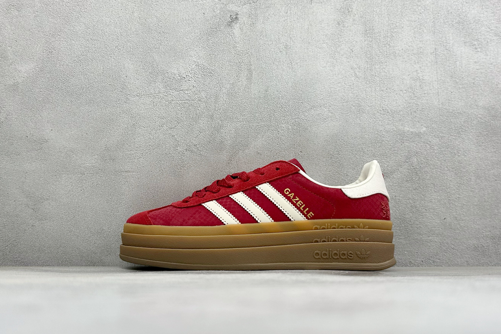 CS福利 Adidas Originals Gazelle Bold 三叶草厚底休闲防滑耐磨低帮板鞋 #原厂原数据版型 CS福利 Adidas Originals Gazelle Bold 三叶草厚底休闲防滑耐磨低帮板鞋 #原厂原数据版型