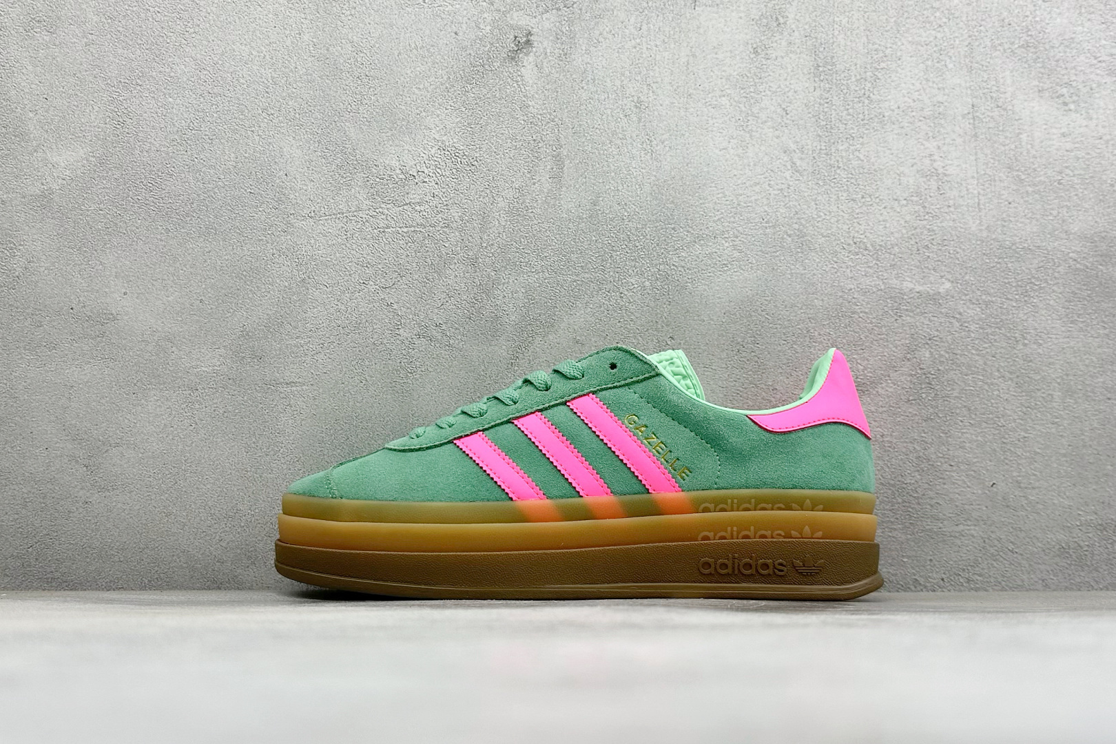 CS福利 Adidas Originals Gazelle Bold 三叶草厚底休闲防滑耐磨低帮板鞋 #原厂原数据版型 CS福利 Adidas Originals Gazelle Bold 三叶草厚底休闲防滑耐磨低帮板鞋 #原厂原数据版型