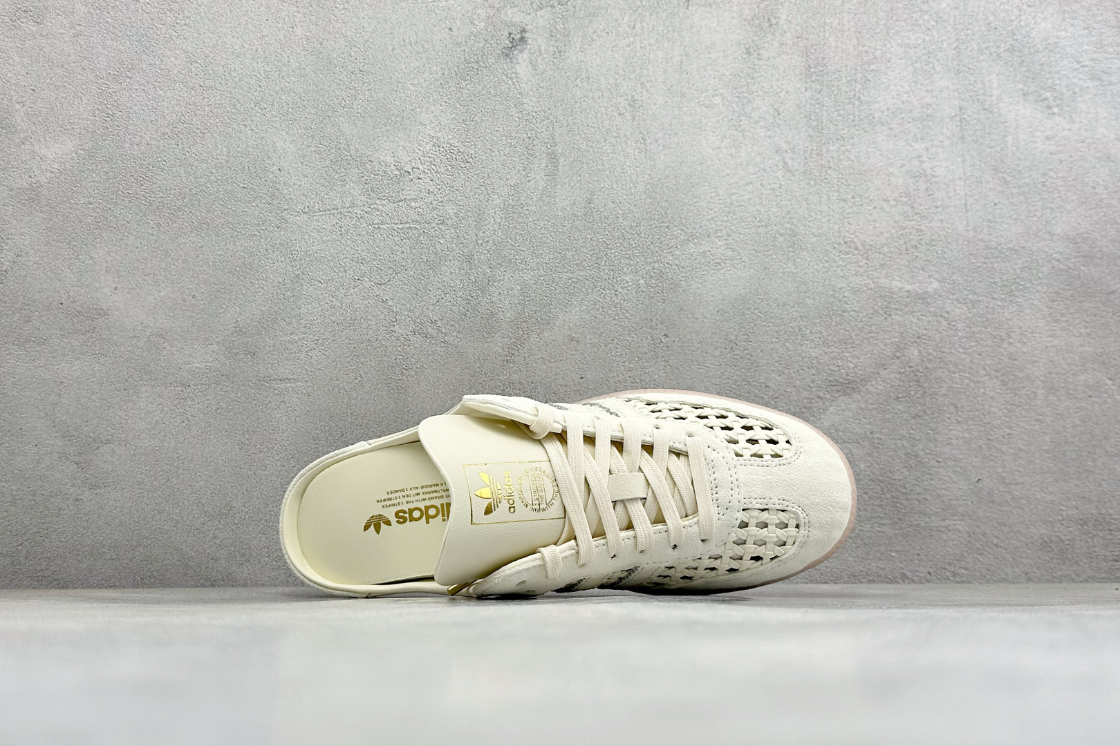 RS版Adidas Originals Samba OG Mule 桑巴舞系列 阿迪达斯 三叶草 低帮休闲半拖 货号: 