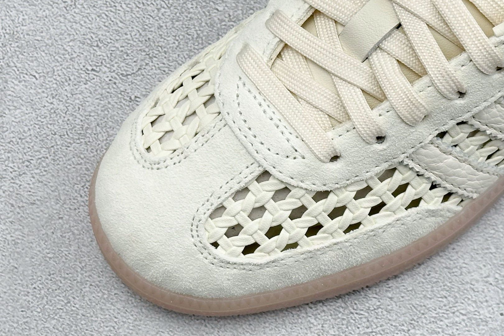 RS版Adidas Originals Samba OG Mule 桑巴舞系列 阿迪达斯 三叶草 低帮休闲半拖 货号: 
