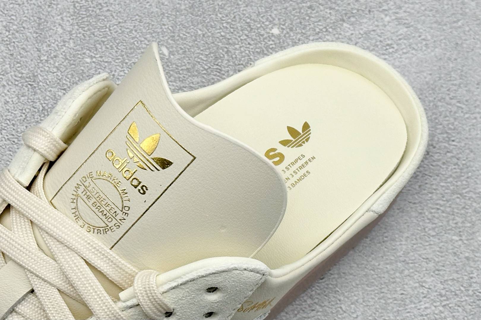 RS版Adidas Originals Samba OG Mule 桑巴舞系列 阿迪达斯 三叶草 低帮休闲半拖 货号: 