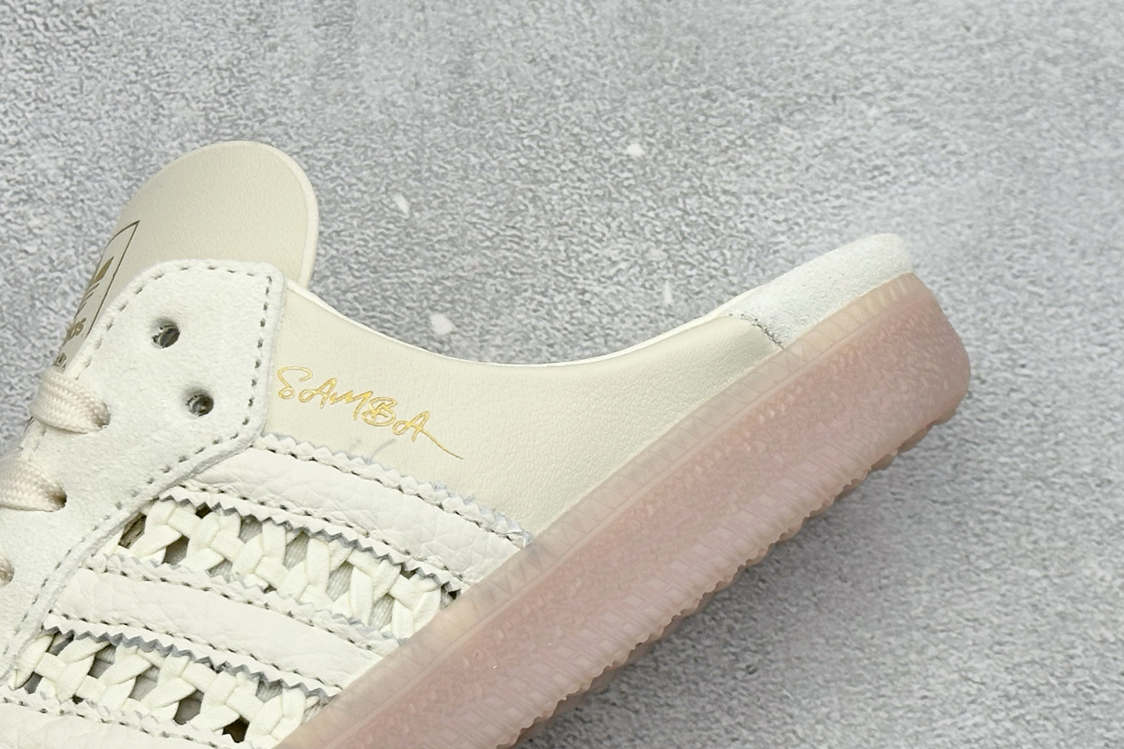RS版Adidas Originals Samba OG Mule 桑巴舞系列 阿迪达斯 三叶草 低帮休闲半拖 货号: 