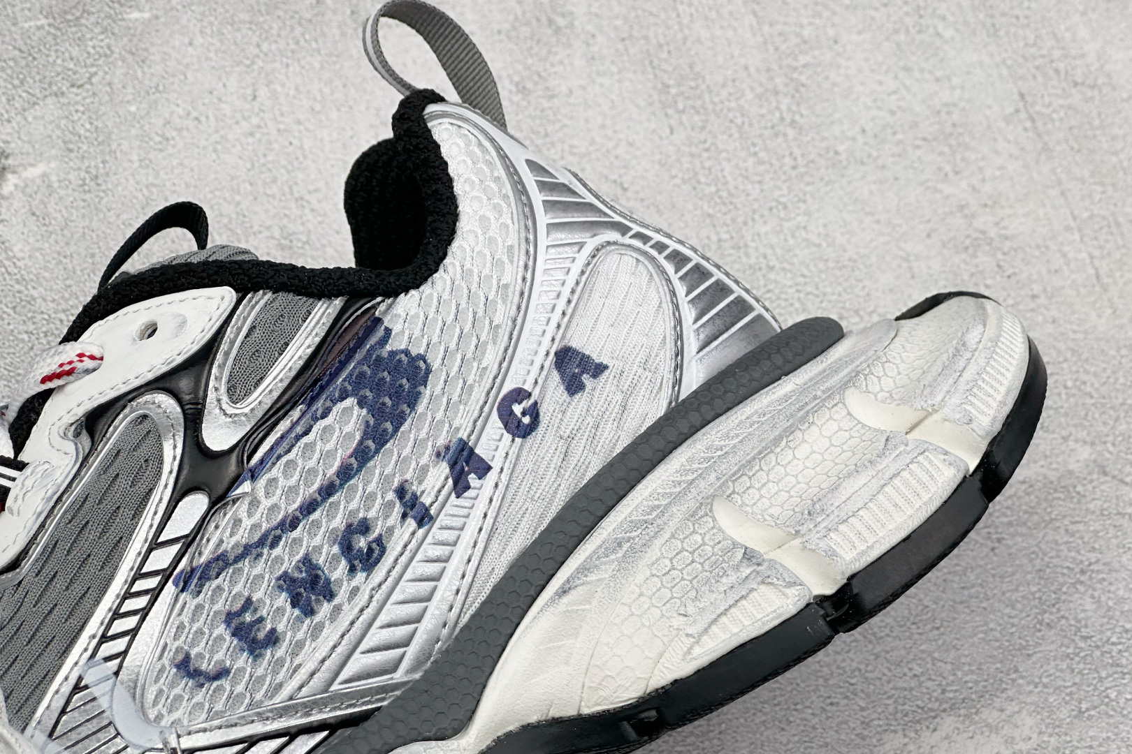 OK版Balenciaga 巴黎世家 Phantom Sneaker 巴黎十代 复古老爹鞋 官方全套配件鞋盒 鞋带 防尘