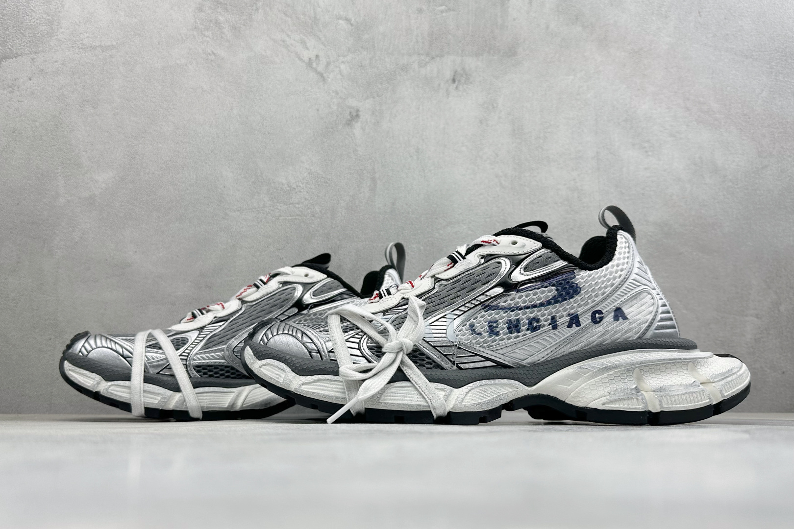 OK版Balenciaga 巴黎世家 Phantom Sneaker 巴黎十代 复古老爹鞋 官方全套配件鞋盒 鞋带 防尘