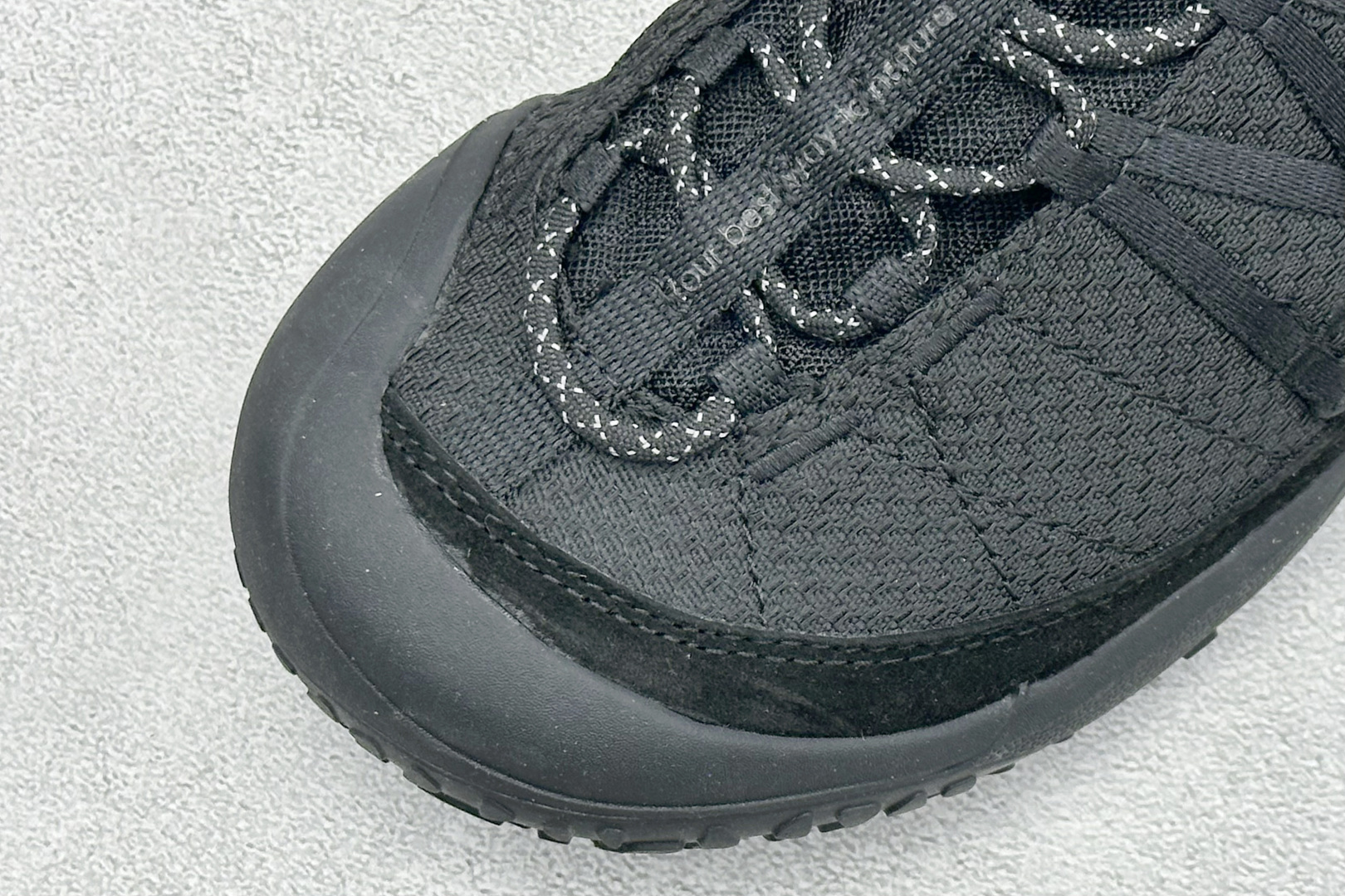 PF版可隆KOLON SPORT ROAM VARY户外芭蕾风抓地透湿赤足休闲鞋 货号：LKFH6AT224-BK 尺码