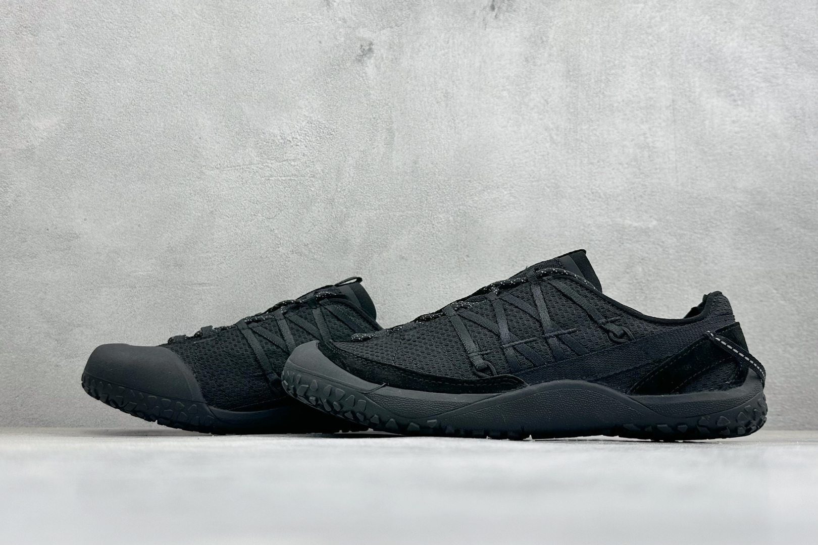 PF版可隆KOLON SPORT ROAM VARY户外芭蕾风抓地透湿赤足休闲鞋 货号：LKFH6AT224-BK 尺码