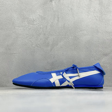 Onitsuka Tiger Gymnarina 鬼塚虎时尚高级芭蕾风玛丽珍鞋 货号:1182A704-400 尺码:3 Onitsuka Tiger Gymnarina 鬼塚虎时尚高级芭蕾风玛丽珍鞋 货号:1182A704-400 尺码:3
