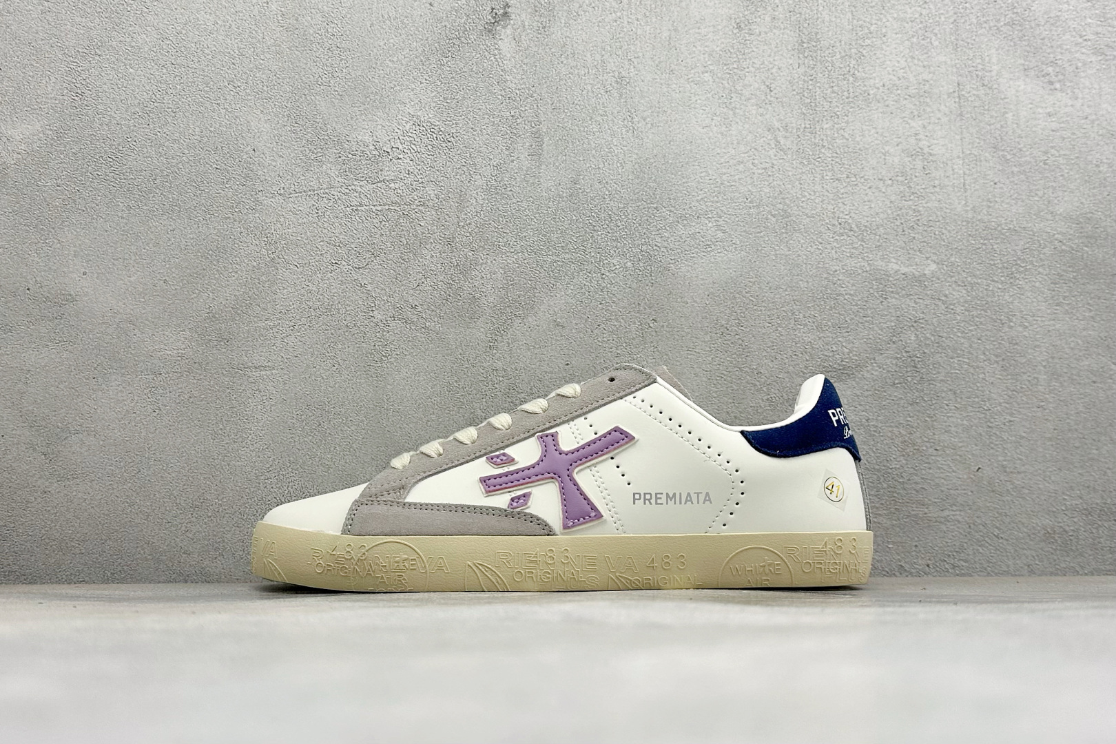 普瑞米亚达 Premiata Lander Trainers 兰诺系列米字复古百搭休闲运动板鞋 premiata是意大利