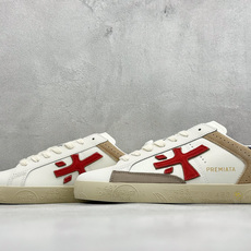 普瑞米亚达 Premiata Lander Trainers 兰诺系列米字复古百搭休闲运动板鞋 premiata是意大利 普瑞米亚达 Premiata Lander Trainers 兰诺系列米字复古百搭休闲运动板鞋 premiata是意大利