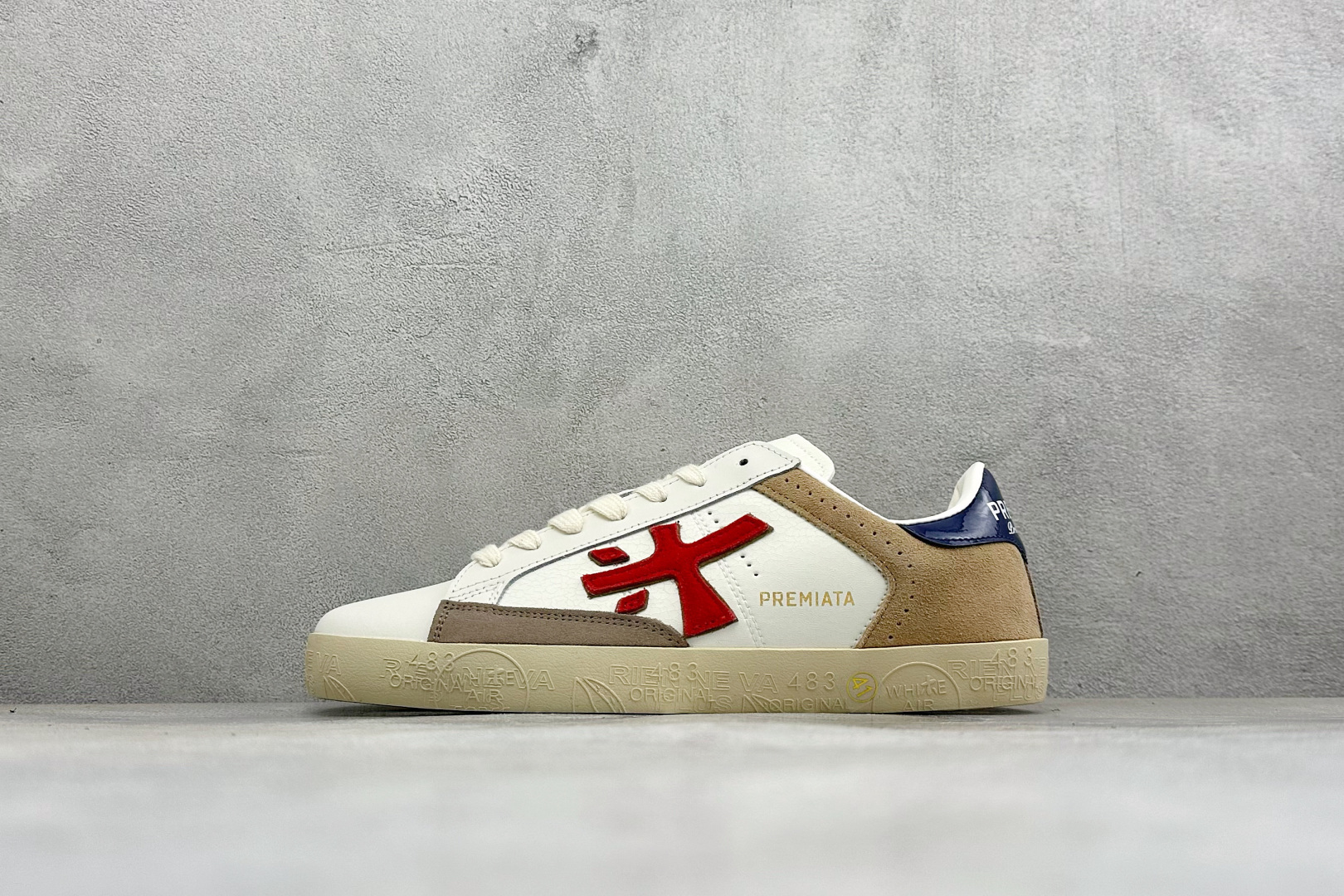 普瑞米亚达 Premiata Lander Trainers 兰诺系列米字复古百搭休闲运动板鞋 premiata是意大利 普瑞米亚达 Premiata Lander Trainers 兰诺系列米字复古百搭休闲运动板鞋 premiata是意大利