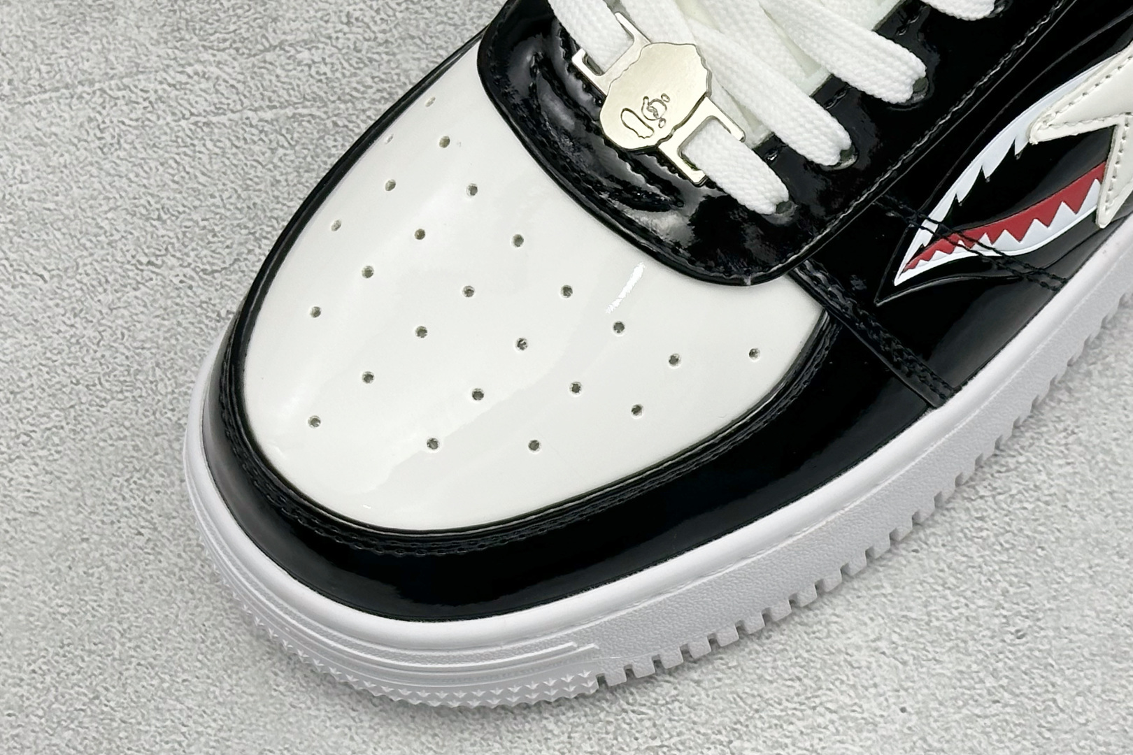 福利特价 Bape Star To Low 纯原配色明星同款 经典猿人头空军低帮运动休闲板鞋 货号：1G80-191-0