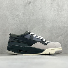 H版Air Jordan 4 RM 低帮复古篮球鞋 采用了低帮的设计 并保留了众多AJ4的经典元素 鞋身以皮革、麂皮材质 H版Air Jordan 4 RM 低帮复古篮球鞋 采用了低帮的设计 并保留了众多AJ4的经典元素 鞋身以皮革、麂皮材质