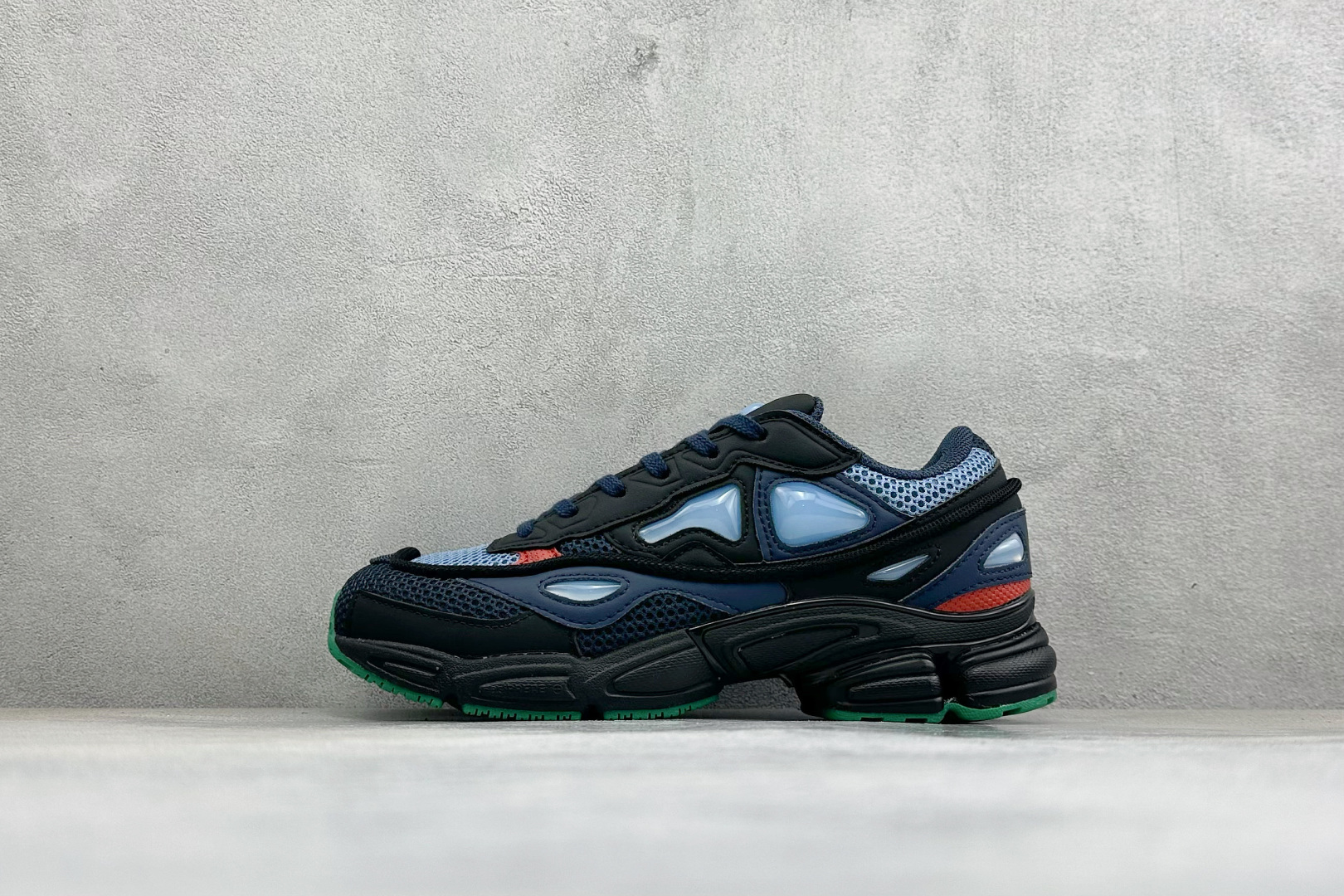 AD X RAF SIMONS 拉夫西蒙 Ozweego 先锋潮流 水泡 复古低帮休闲鞋 独家定制鞋盒 防层袋 卡片及可