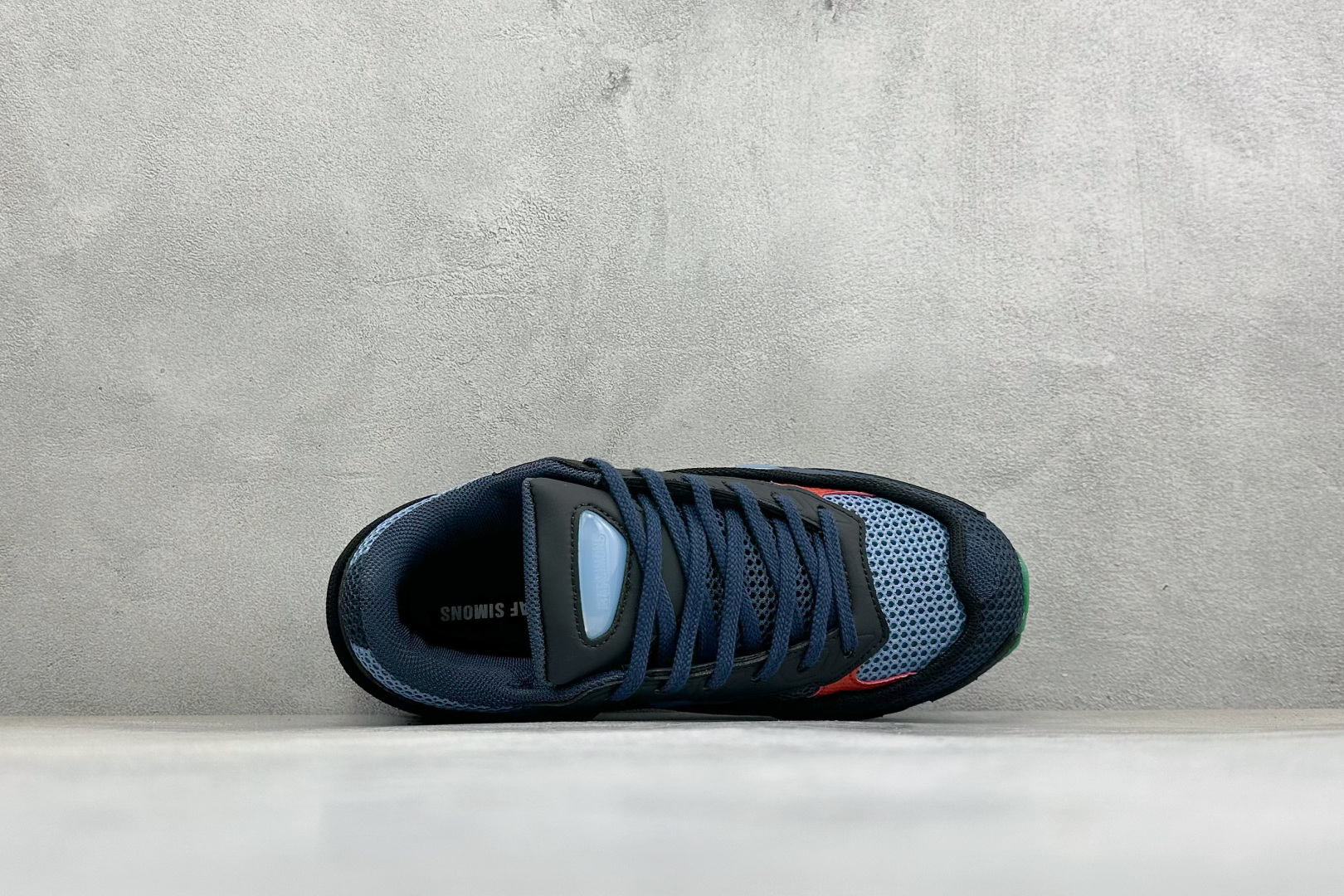 AD X RAF SIMONS 拉夫西蒙 Ozweego 先锋潮流 水泡 复古低帮休闲鞋 独家定制鞋盒 防层袋 卡片及可