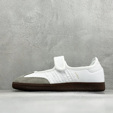 FX版Adidas三叶草SAMBA Jane W 玛丽珍鞋 该鞋款鞋面采用多种材料拼接(缝/车线) Superstar系 FX版Adidas三叶草SAMBA Jane W 玛丽珍鞋 该鞋款鞋面采用多种材料拼接(缝/车线) Superstar系