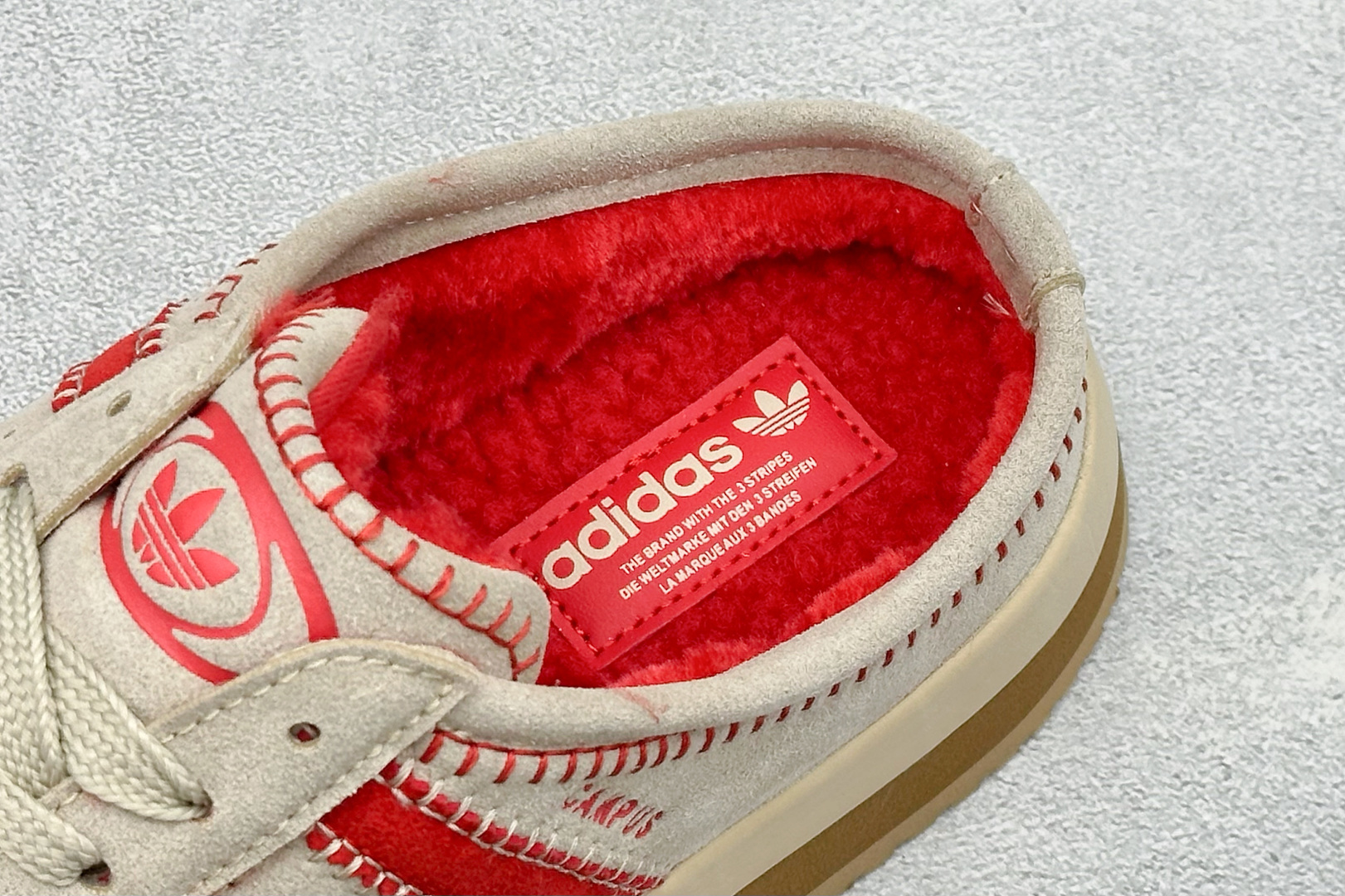 X版Adidas CAMPUS 00s WTR LO W 阿迪系列面包风经典复古低帮百搭休闲半拖 货号：IH1812加绒
