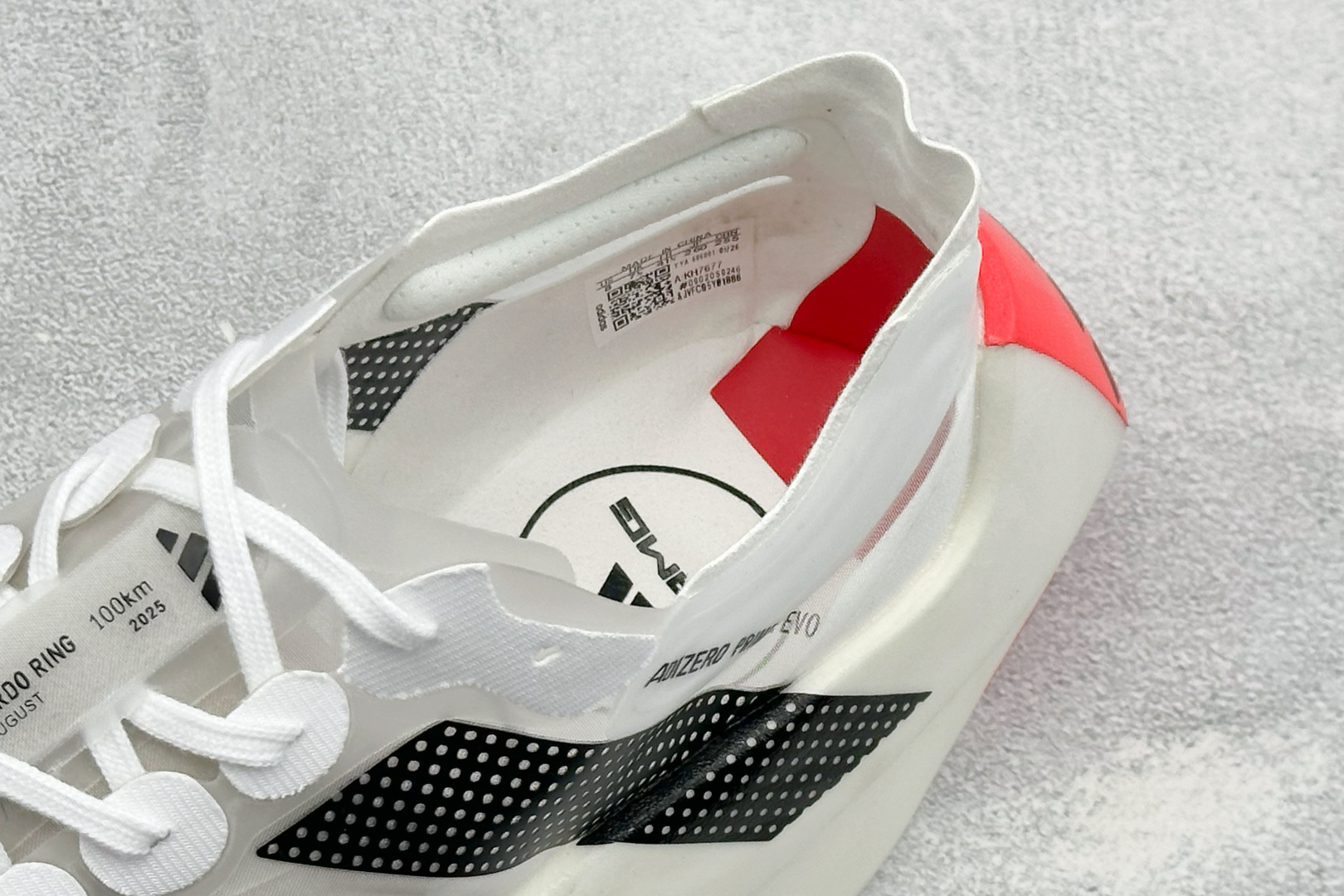 纯原AD Adizero Prime X Evo 马拉松跑步鞋 采用半透明超薄工程网纱鞋面 全域循环透气 无痕热熔工艺精 纯原AD Adizero Prime X Evo 马拉松跑步鞋 采用半透明超薄工程网纱鞋面 全域循环透气 无痕热熔工艺精