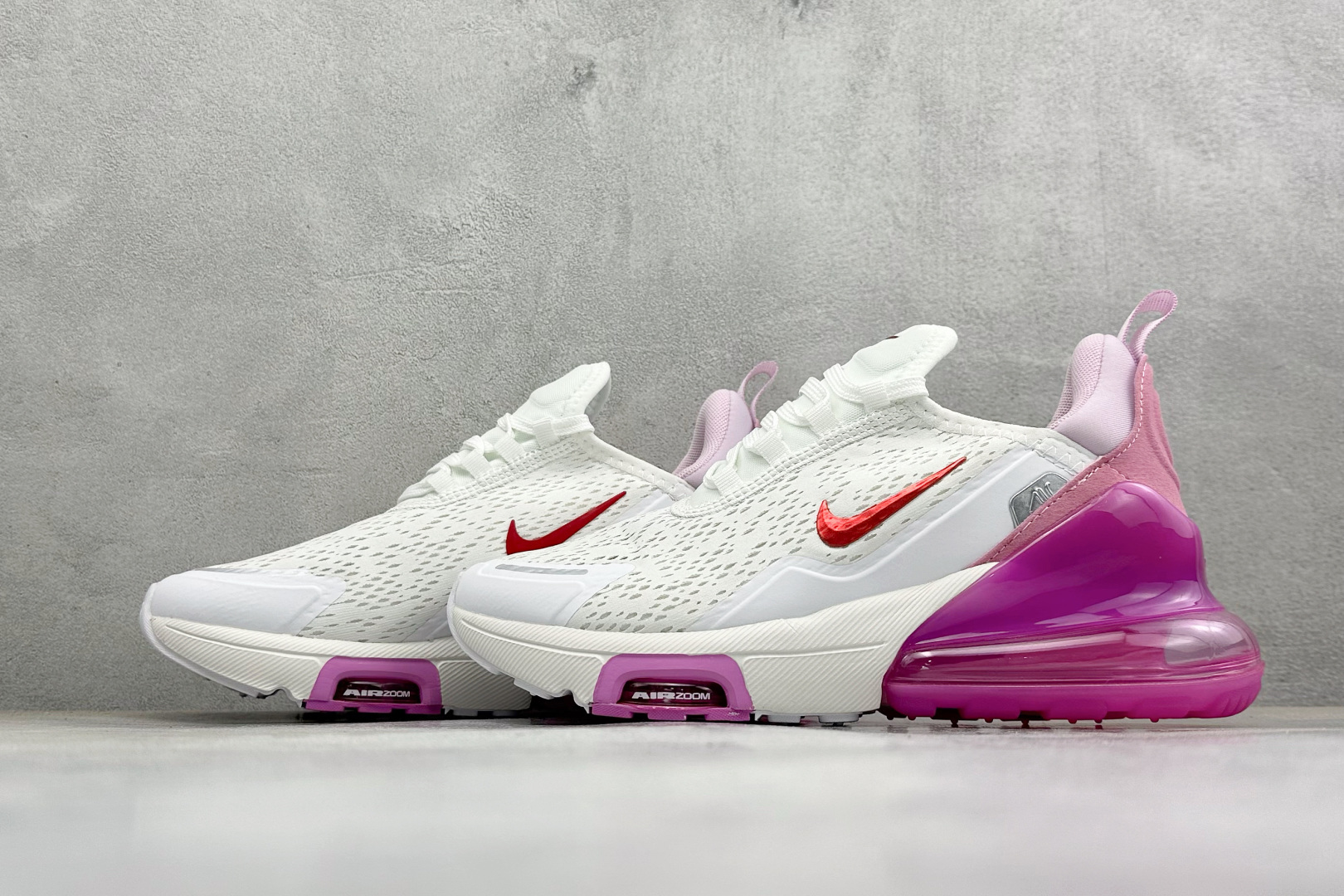 GS版Nike Air Max 270 Flyknit 耐克气垫休闲运动跑鞋 时尚舒适的穿着感受和出众格调 鞋款设计灵感