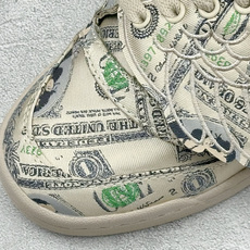 Jeremy Scott x adidas originals FORUM MONEY LO 满印纸钞 耐磨轻便 高帮 Jeremy Scott x adidas originals FORUM MONEY LO 满印纸钞 耐磨轻便 高帮