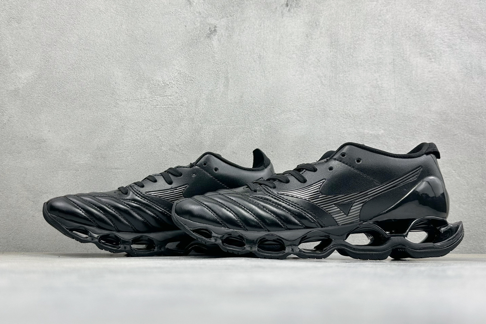MIZUNO美津浓亮黑色PROPHECY Morelia Neo预言缓震跑鞋 货号: D1GA 尺码: 36-46 