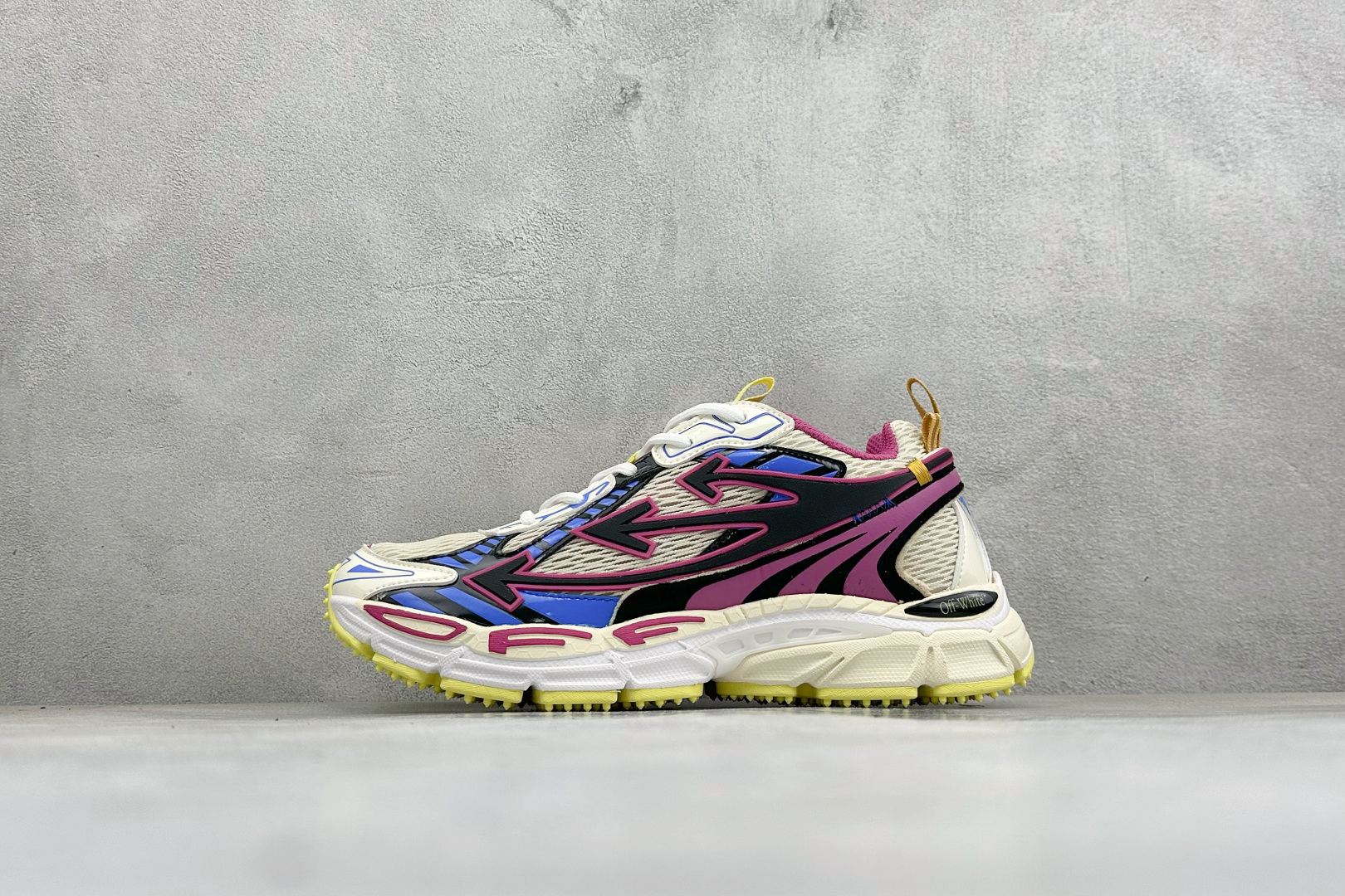S版 Off-White 防滑耐磨透气性轻便跑鞋 #百分百原盒正确版 #原楦原纸板数据开发#4层分离大底#鞋面采用3d立