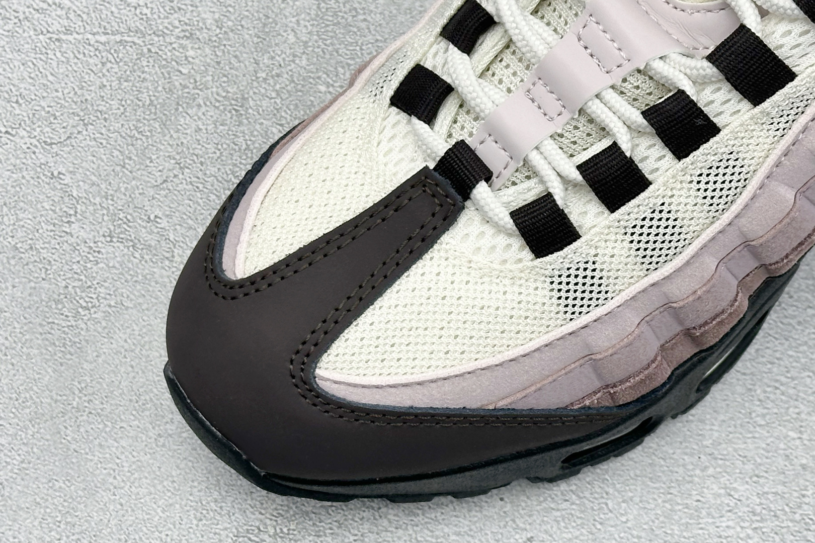 NK Air Max 95 低帮休闲运动板鞋 高端零售外贸专供品质 原数据私模打造 全新私模大底 真实半码一码一模 区别