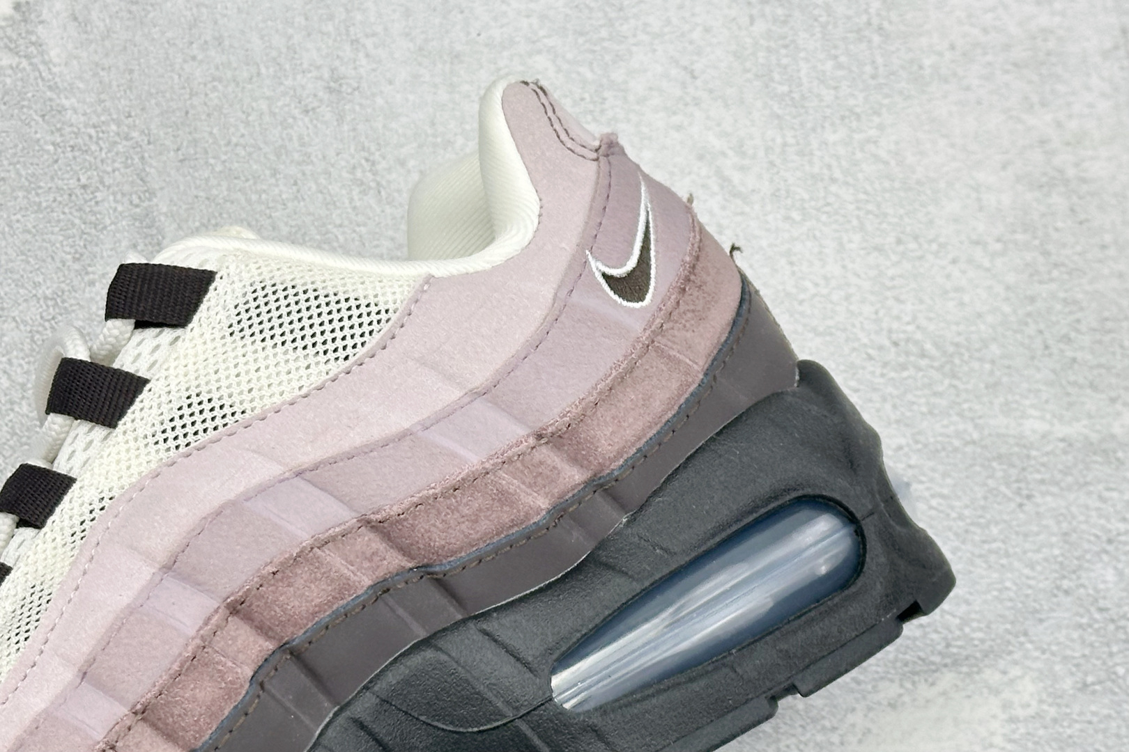 NK Air Max 95 低帮休闲运动板鞋 高端零售外贸专供品质 原数据私模打造 全新私模大底 真实半码一码一模 区别