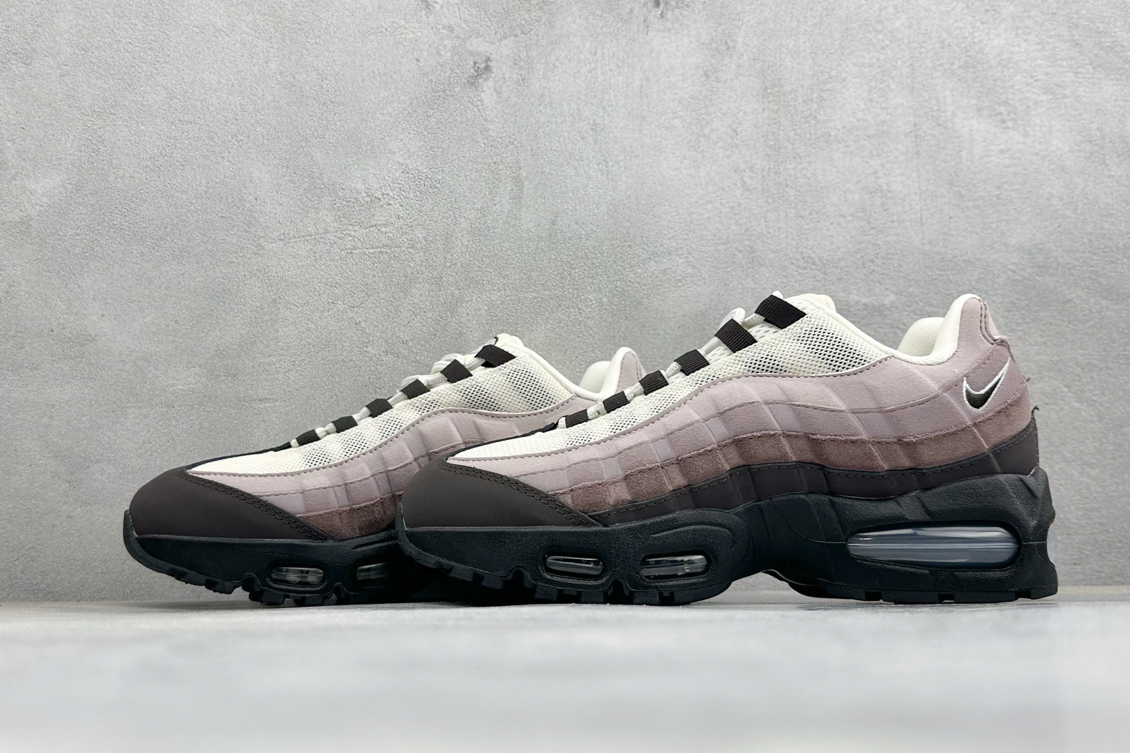 NK Air Max 95 低帮休闲运动板鞋 高端零售外贸专供品质 原数据私模打造 全新私模大底 真实半码一码一模 区别