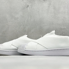 福利特价 阿迪达斯十字交叉绑带Adidas SUPERSTAR SLIP ON W S 贝壳头 十字交叉绑带 白山联名款 福利特价 阿迪达斯十字交叉绑带Adidas SUPERSTAR SLIP ON W S 贝壳头 十字交叉绑带 白山联名款