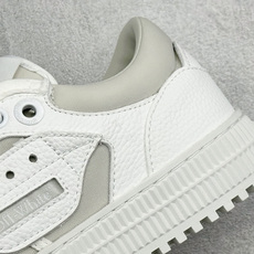 S版OFF- WHITE 3.0 Off Court 小牛皮 圆头系带低帮板鞋 原厂原档开发 外观很有设计感 个性独特 S版OFF- WHITE 3.0 Off Court 小牛皮 圆头系带低帮板鞋 原厂原档开发 外观很有设计感 个性独特