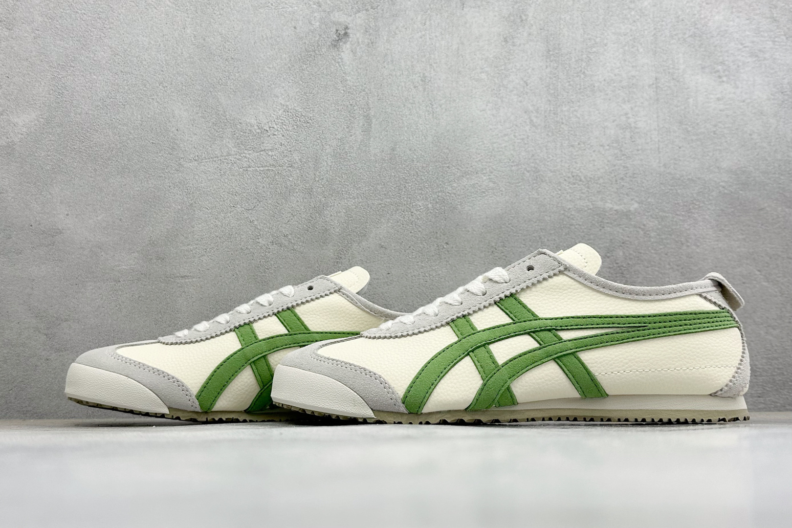 D版Onitsuka Tiger MEXICO66 Paraty Slip-On 亚瑟士鬼塚虎一脚蹬经典休闲鞋 虎爪造型
