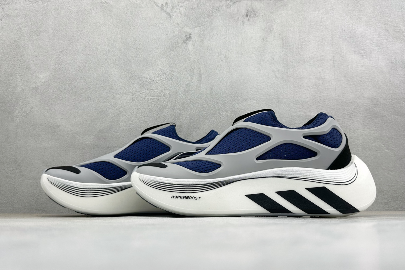 JF版Adidas HYPERBOOST EDGE M 阿迪达斯全新爆米花透气缓震跑步鞋 货号：KH7434 尺码：36