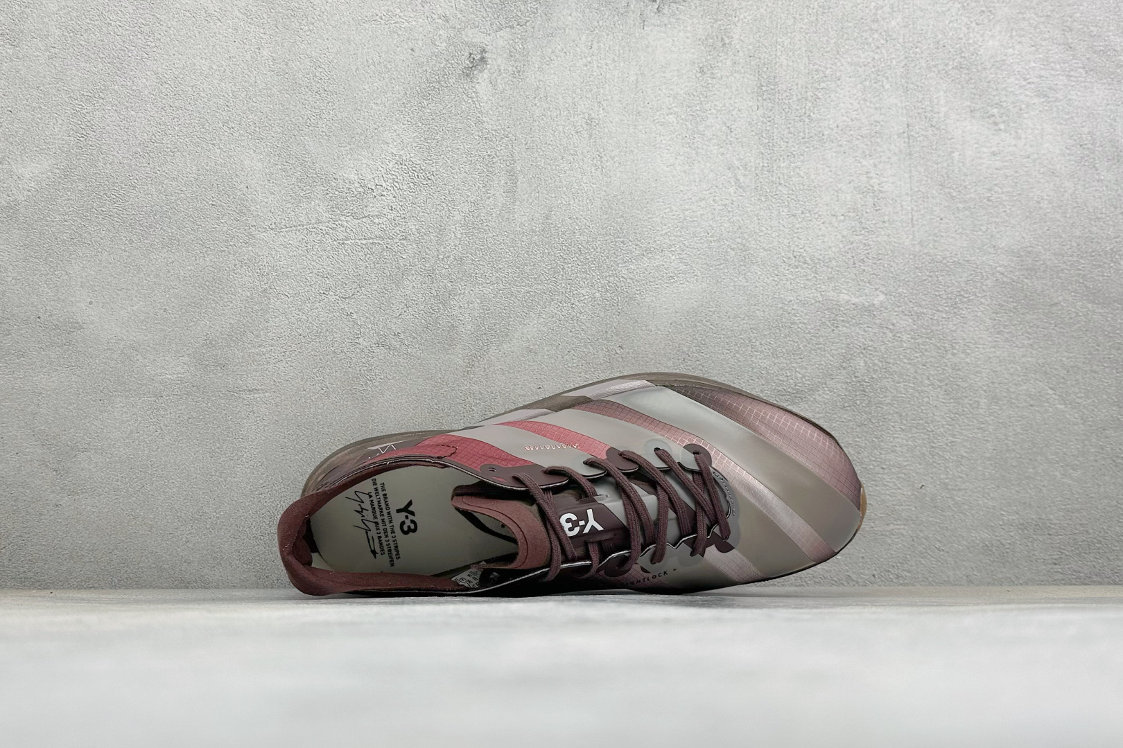 Y-3 x Adidas Adizero Adios 4 阿迪透气轻盈低帮跑步鞋 货号：KI7791 尺码：36 36.