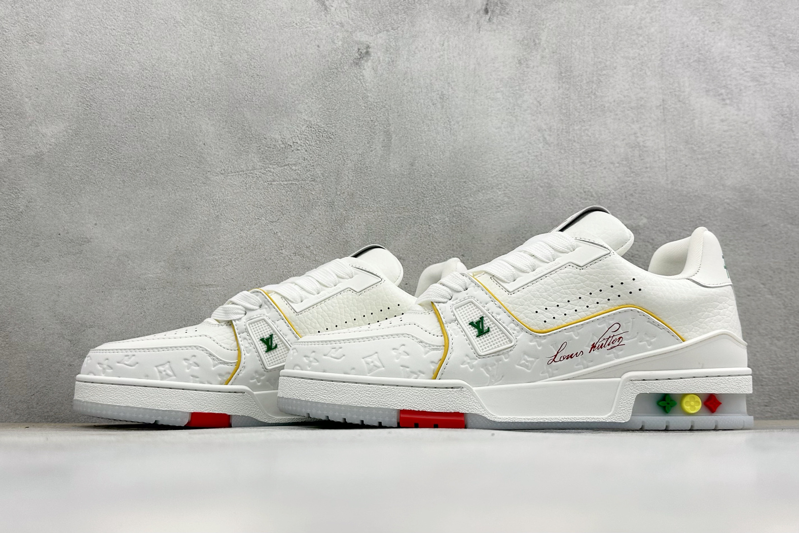 Louis Vuitton 路易威登 LV Trainer 低帮休闲板鞋 全新版本 原版购入 历时两个月调试开发打造 Z Louis Vuitton 路易威登 LV Trainer 低帮休闲板鞋 全新版本 原版购入 历时两个月调试开发打造 Z
