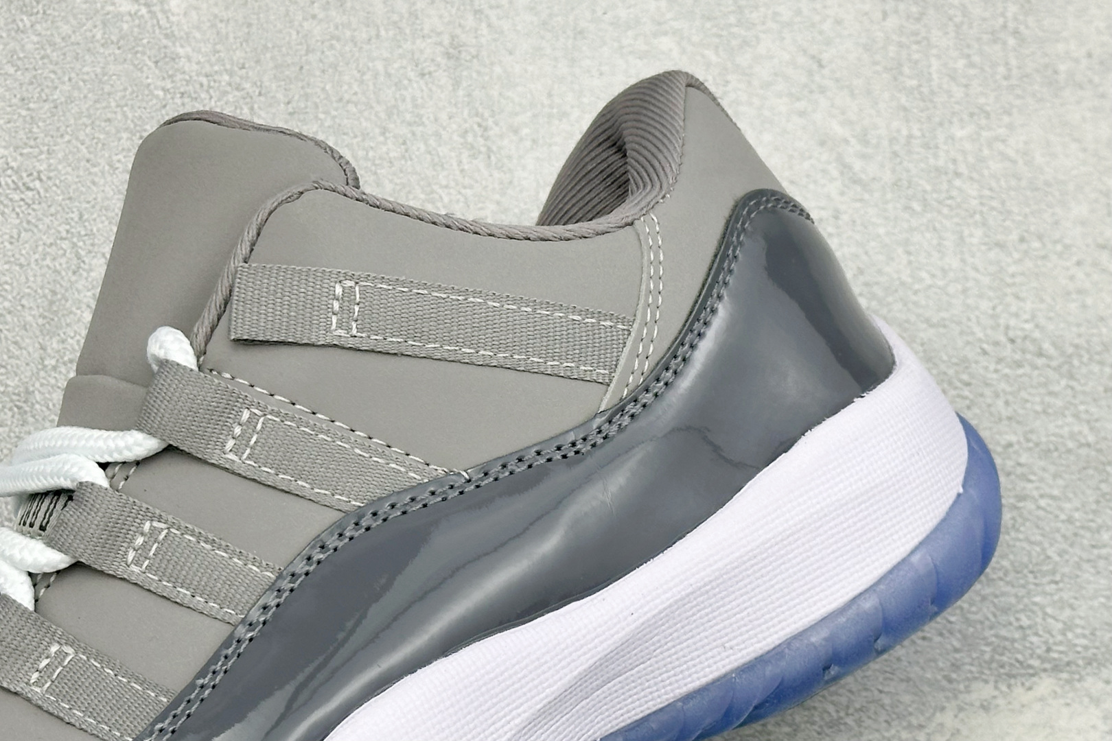 福利特价 Air Jordan AJ11 Retro 篮球鞋 原楦原档案数据开模打造 原厂中底拉帮钢印 原厂漆皮 防冻不