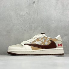 福利特价230P Air Jordan 1 Low AJ1 乔1 联名 高端定制 倒钩低帮复古篮球鞋 #定制皮料 原厂 福利特价230P Air Jordan 1 Low AJ1 乔1 联名 高端定制 倒钩低帮复古篮球鞋 #定制皮料 原厂