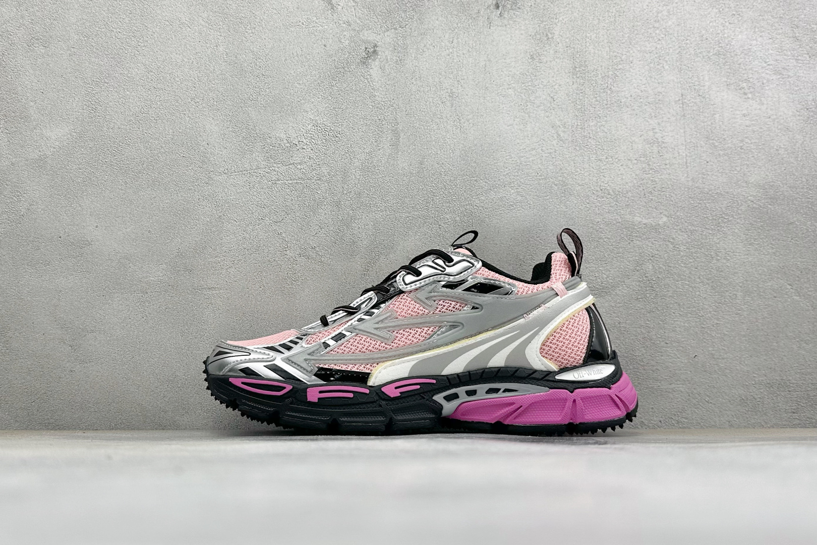 终端放店 S版 Off-White 防滑耐磨透气性轻便跑鞋 #百分百原盒正确版 #原楦原纸板数据开发#4层分离大底#鞋面