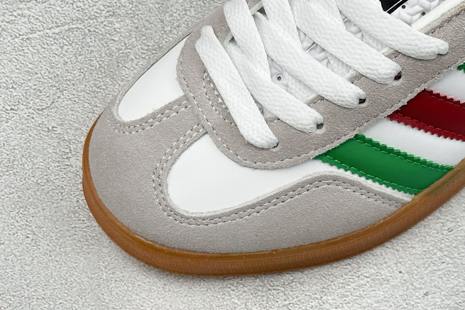 Gucci x Adidas Originals Gazelle INdoor 古驰联名 阿迪达斯 三叶草休闲防滑耐磨低