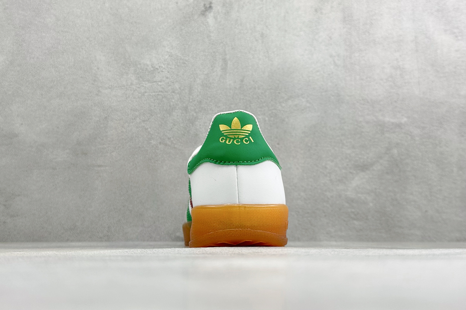 Gucci x Adidas Originals Gazelle INdoor 古驰联名 阿迪达斯 三叶草休闲防滑耐磨低