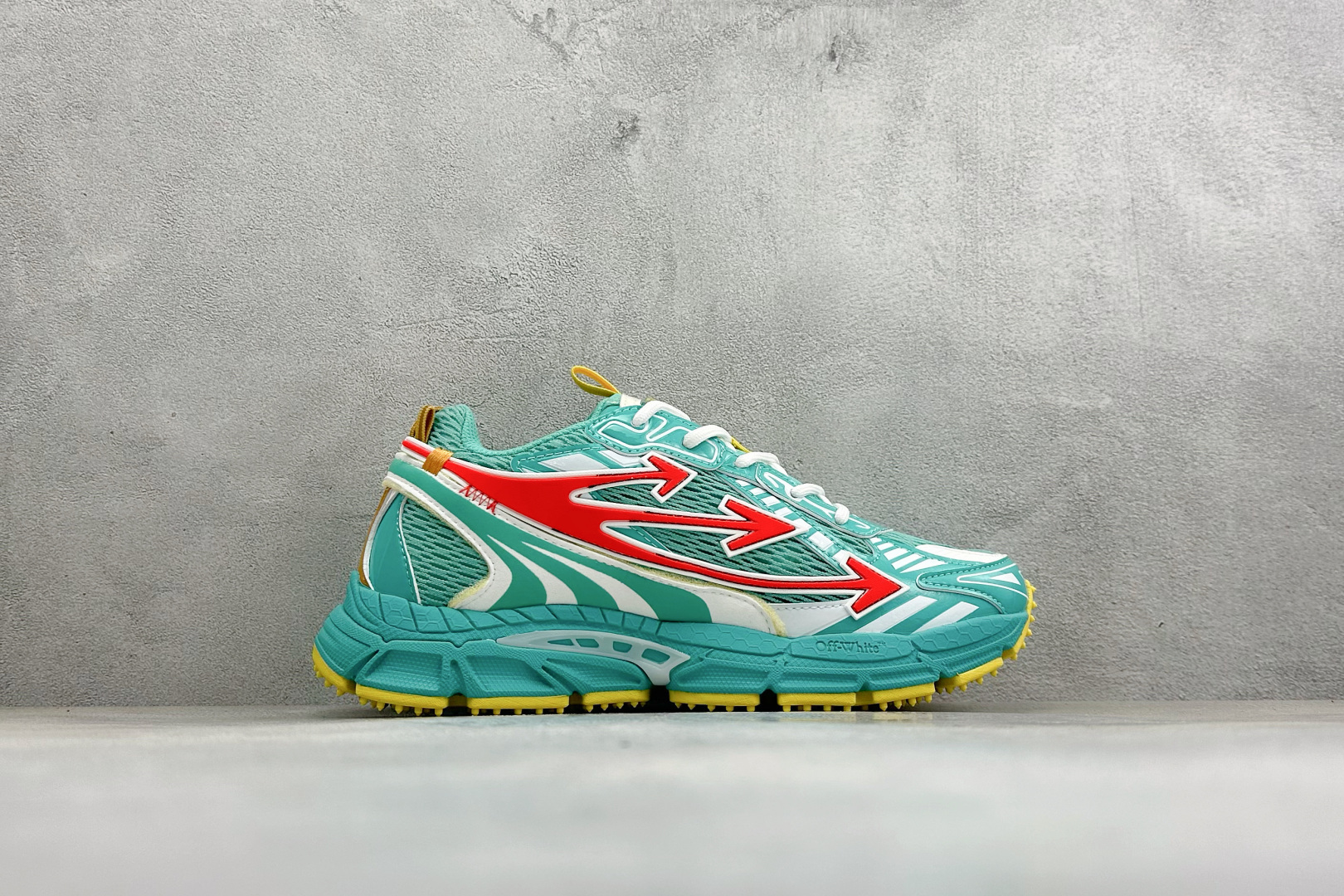 S版 Off-White 防滑耐磨透气性轻便跑鞋 #百分百原盒正确版 #原楦原纸板数据开发#4层分离大底#鞋面采用3d立