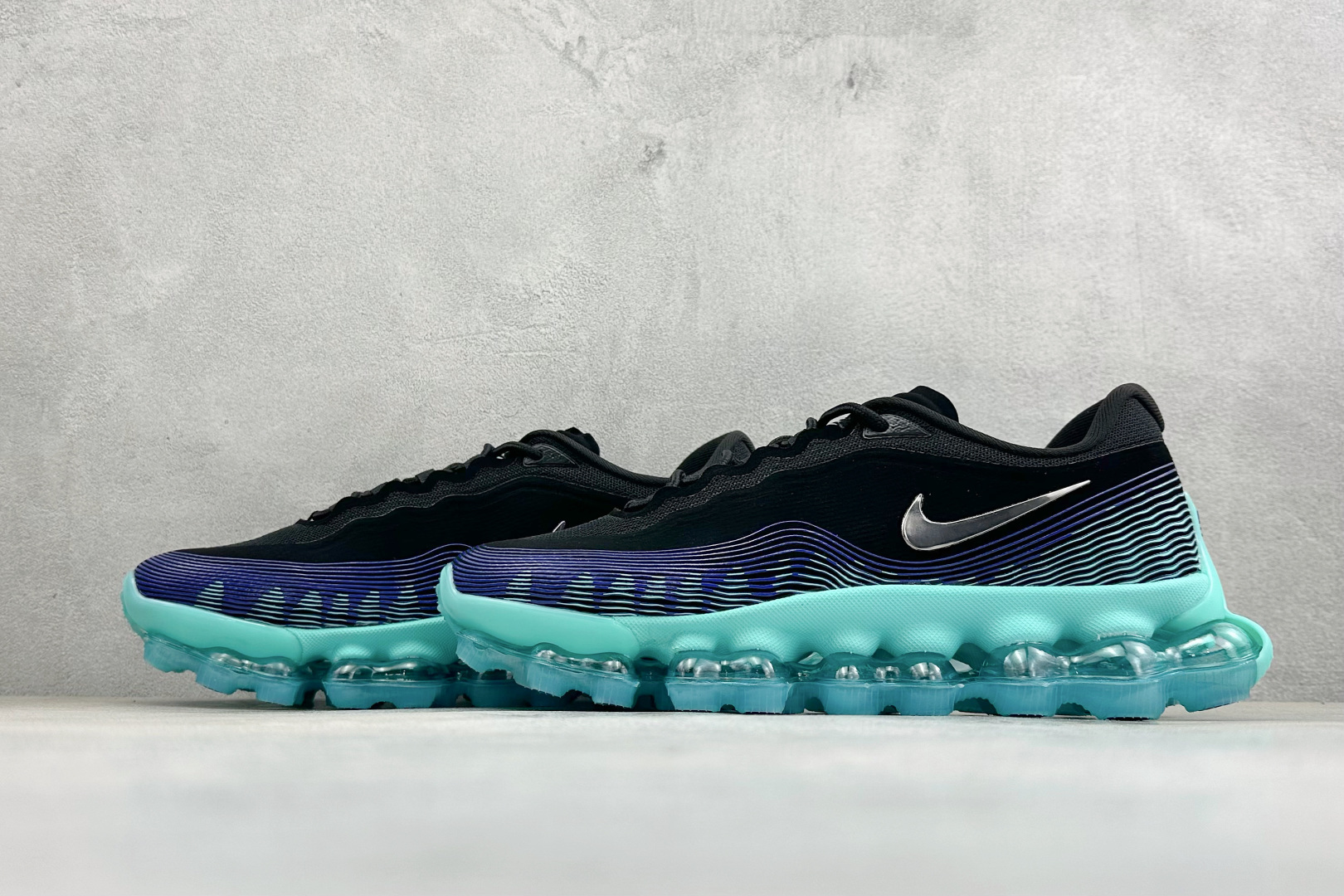 X版NK AIR LIQUID MAX 2026S 藤原浩联名 毒箭蛙新款气垫跑步鞋 货号：IQ7635-001 尺码：