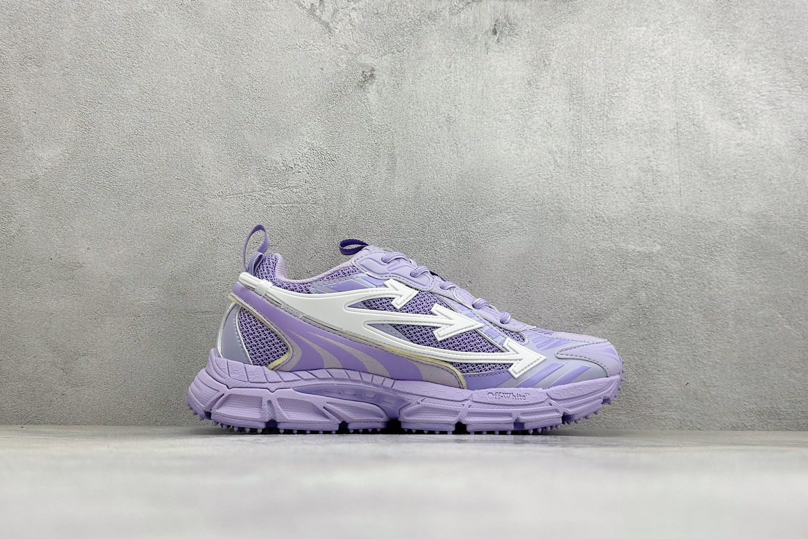 S版 Off-White 防滑耐磨透气性轻便跑鞋 #百分百原盒正确版 #原楦原纸板数据开发#4层分离大底#鞋面采用3d立