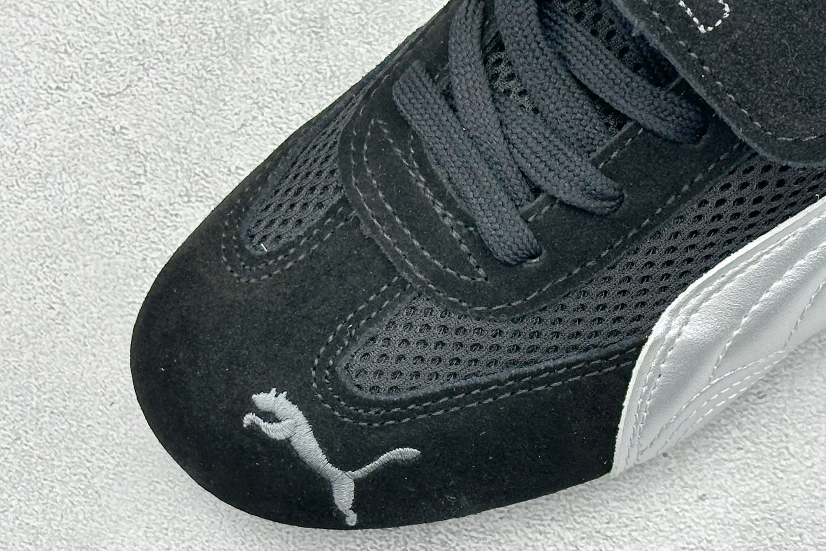 M版The Open Product x Puma Speedcat 联名复古彪马薄底轻盈休闲运动鞋 以质感皮革鞋面混搭