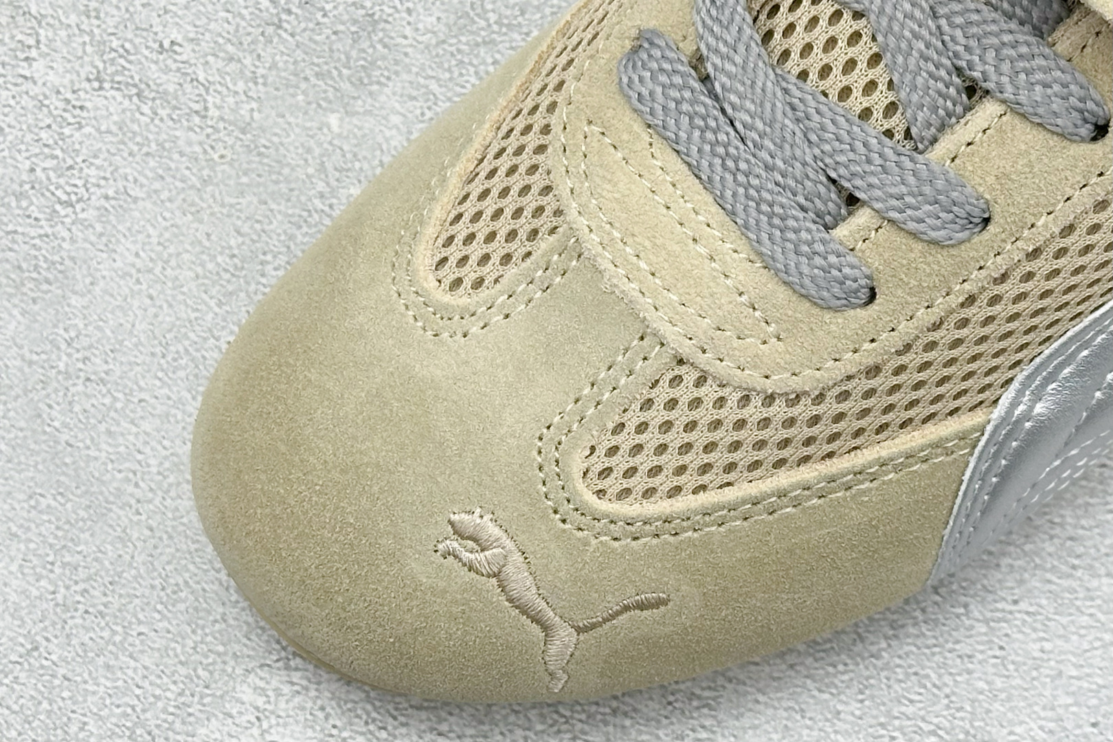 M版The Open Product x Puma Speedcat 联名复古彪马薄底轻盈休闲运动鞋 以质感皮革鞋面混搭