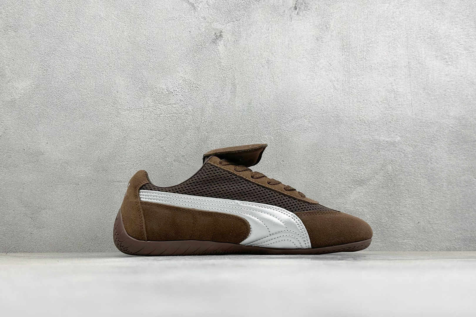 M版The Open Product x Puma Speedcat 联名复古彪马薄底轻盈休闲运动鞋 以质感皮革鞋面混搭