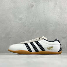 Adidas Tokyo W 阿迪达斯 舒适百搭经典休闲运动鞋 鞋面设计舒适贴合脚面 同时采用柔软材质 穿着轻便舒适 侧 Adidas Tokyo W 阿迪达斯 舒适百搭经典休闲运动鞋 鞋面设计舒适贴合脚面 同时采用柔软材质 穿着轻便舒适 侧