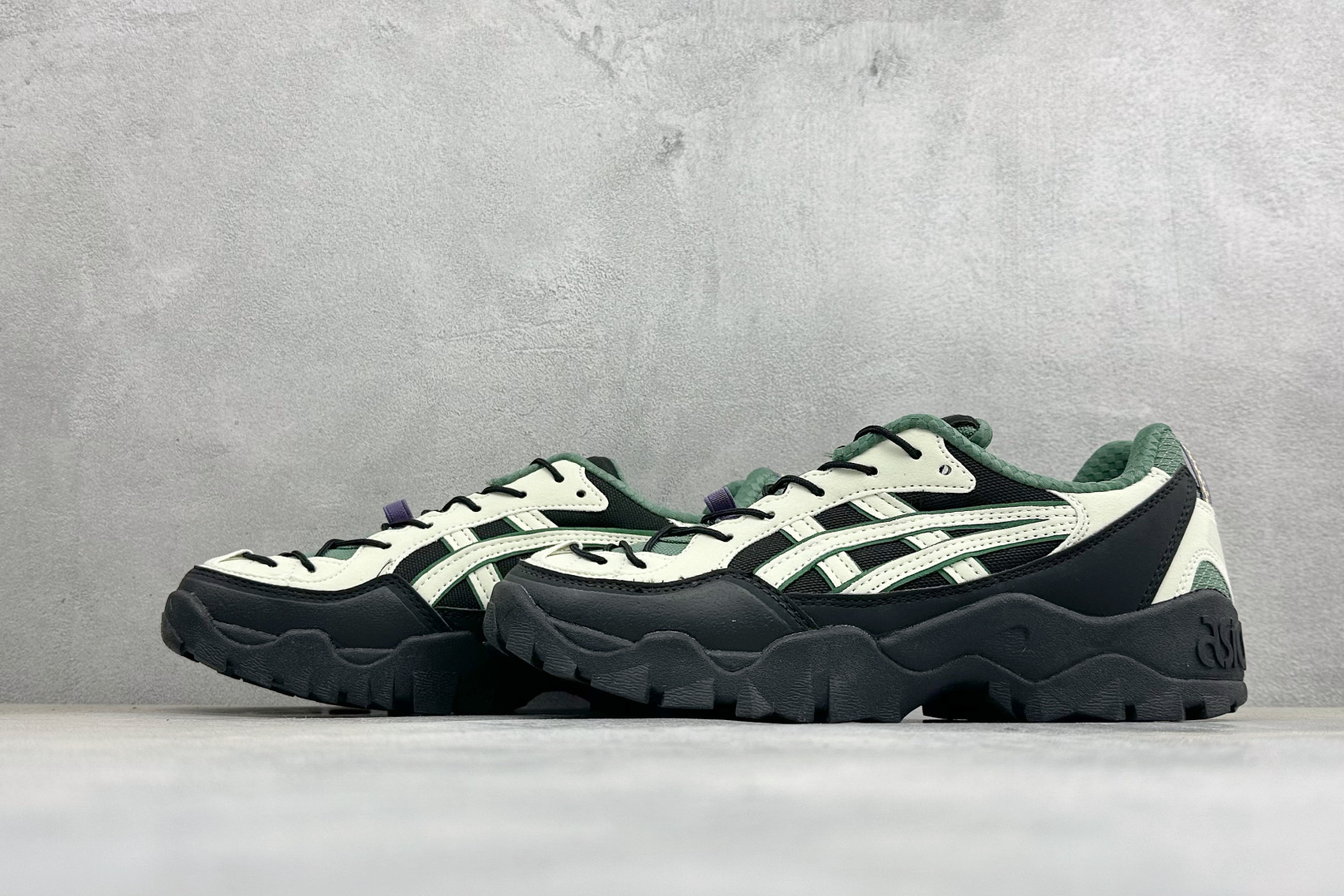 YD版Asics Gel-PICKAX 亚瑟士运动休闲透气专业跑鞋 采用工程弹性双层再生针织密度鞋面材质 升级FF BL